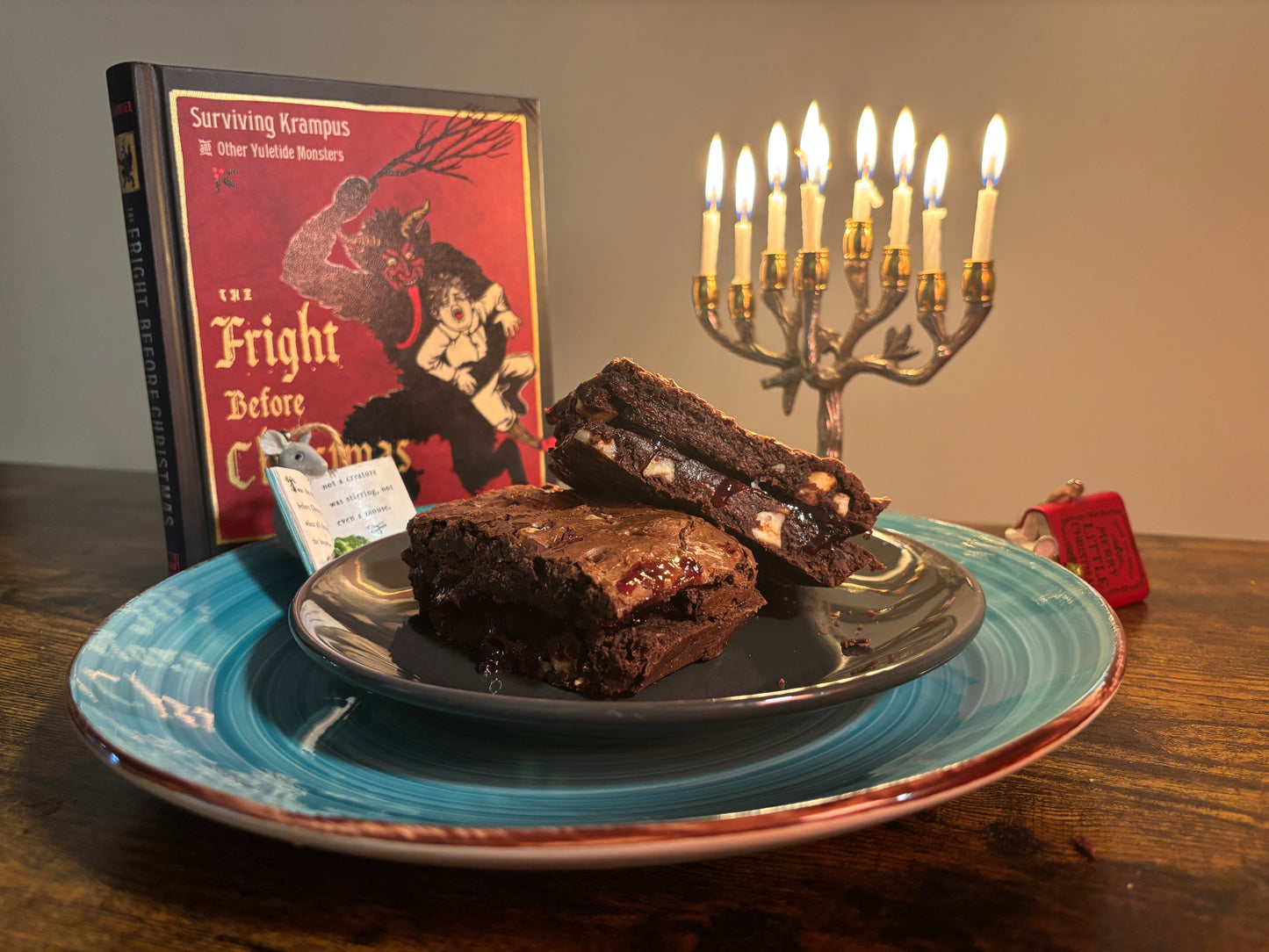 Krampus-Bait Brownie