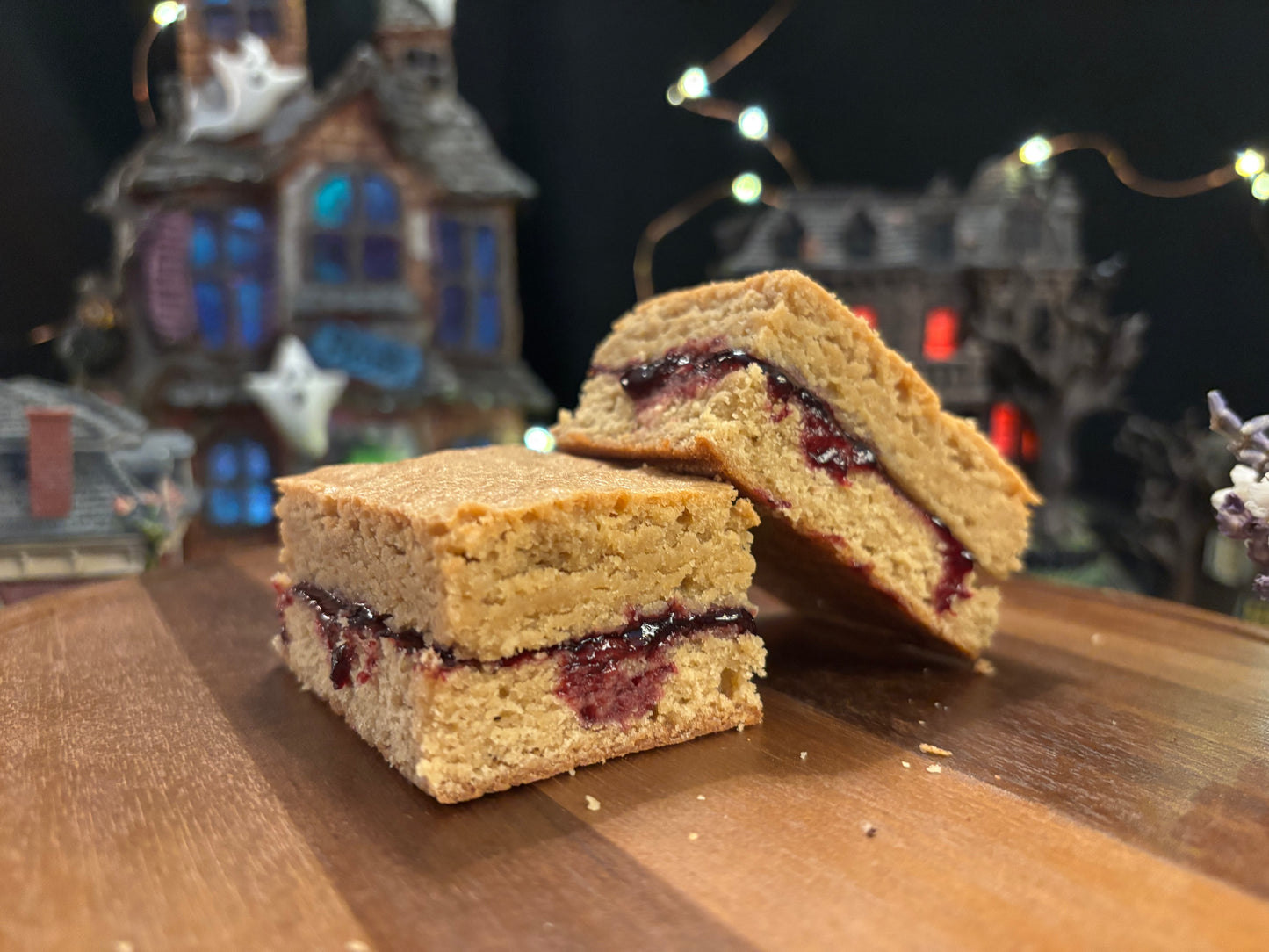 Fae-Blood Blondie (Olallieberry Blondie)